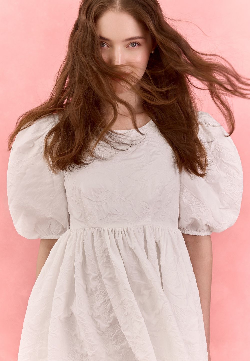 Платье Coco white mini