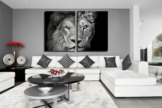 Модульная картина "Прайд"