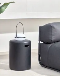 Табурет из бетона Taimi черный