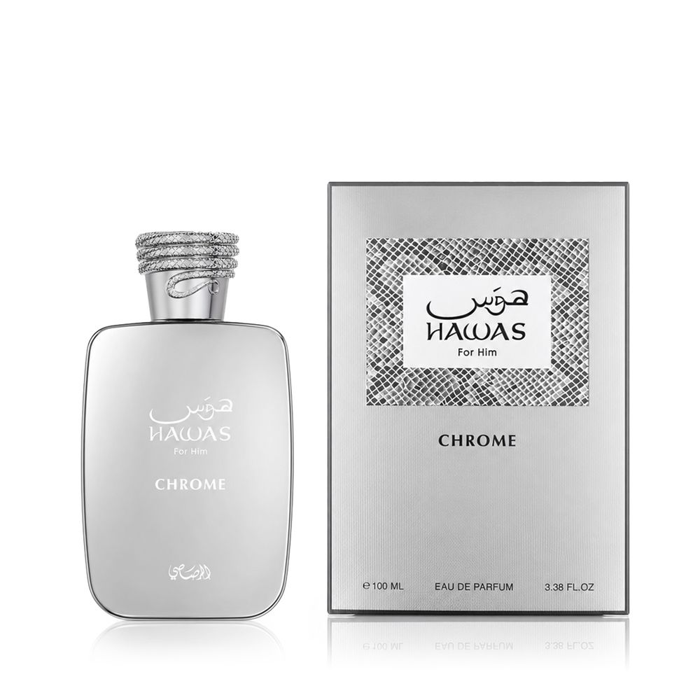 Rasasi Hawas For Him Chrome Eau De Parfum 100 ml (man)