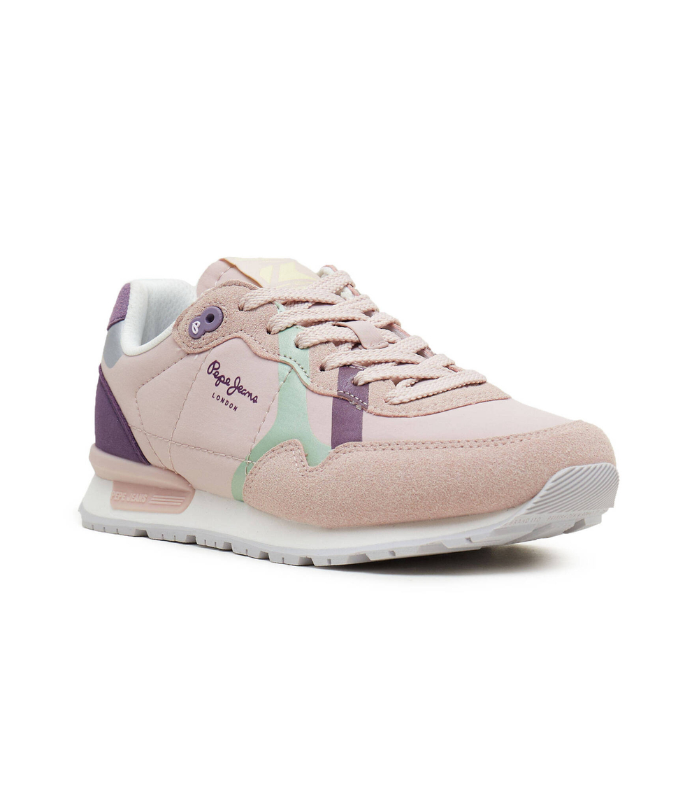Кроссовки Pepe Jeans London - розовый(PGS40001)