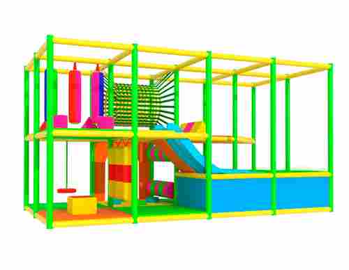 Детский игровой лабиринт с крышей «Планета игр» 4,92×2,46×3,8 м