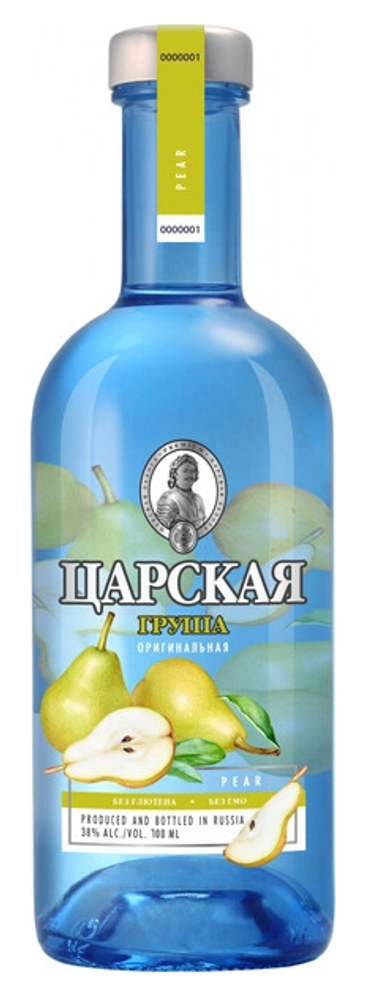 Настойка горькая ЦАРСКАЯ ОРИГИНАЛЬНАЯ ГРУША 0,7 38% (Группа ЛАДОГА)