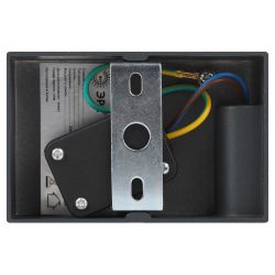 Светильник декоративный настенный ЭРА WL37 GR под лампу MR16 GU10 IP54 поворотный серый для интерьера и фасадов зданий