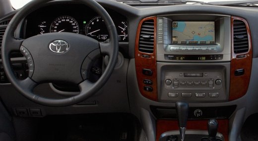 Магнитола для Toyota Land Cruiser 100, Lexus LX470 2002-2007 (климат на цветном экране) - Carmedia KP-T1305, монитор 13.3" на Android 10, 6ГБ+128ГБ, CarPlay, 4G SIM-слот