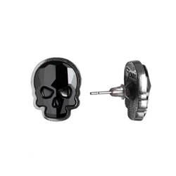 "Векс" серьги в серебряном покрытии из коллекции "Mistero" от Jenavi с замком пусеты