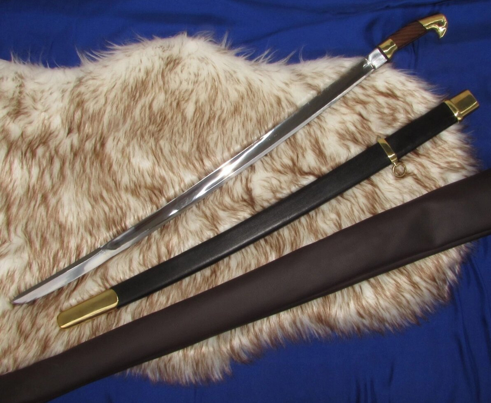 Реплика шашка солдатская Драгунская кованая, образца 1881 года