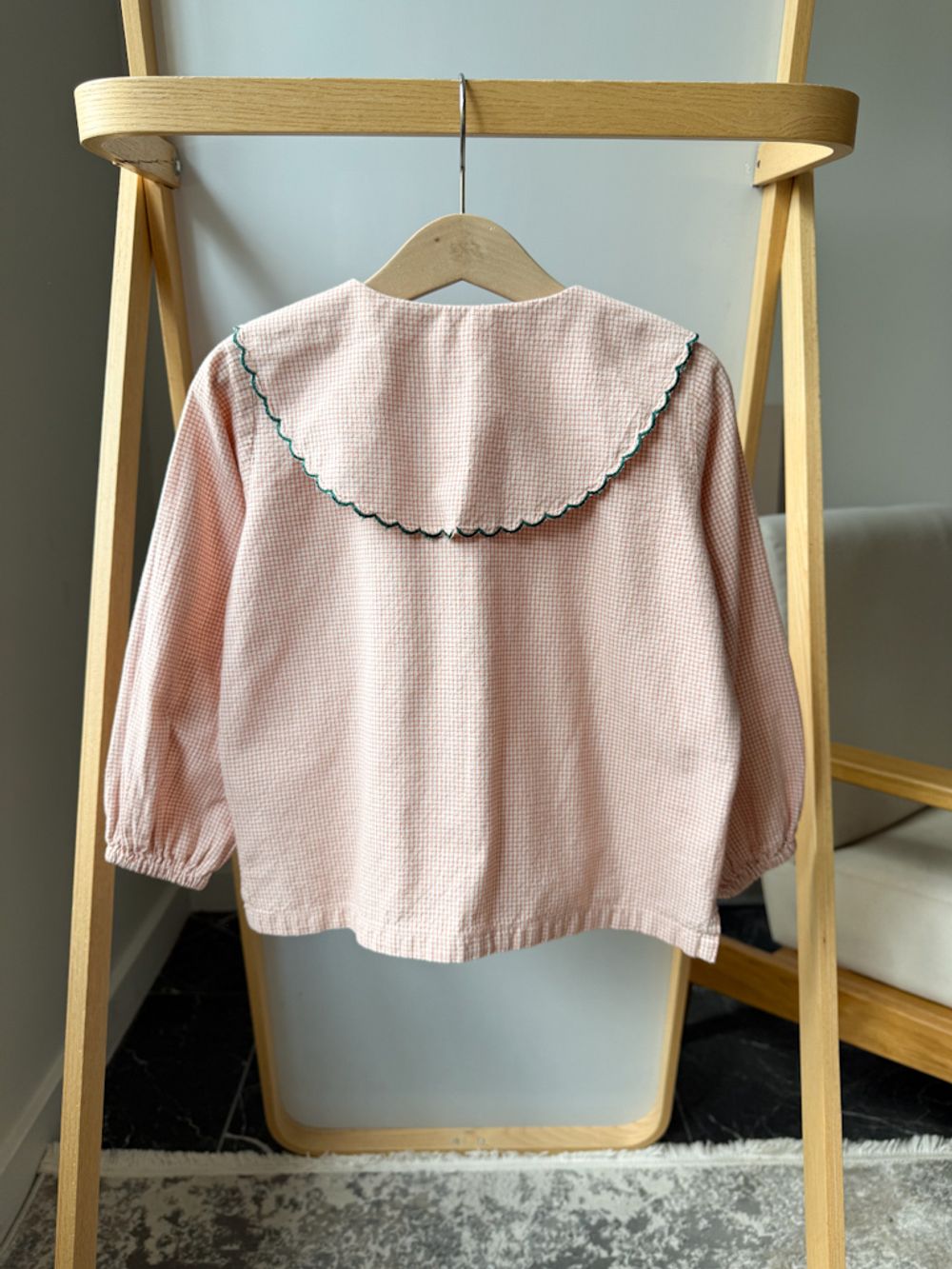 Хлопковая блузка Tinycottons, 110