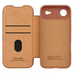 Кожаный чехол-книжка Nillkin Leather Qin Pro для iPhone 17 Air