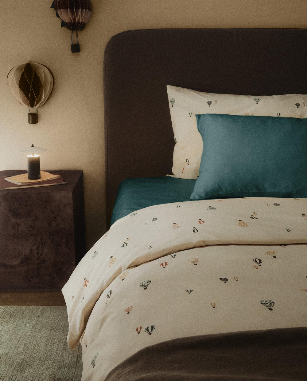 Пододеяльник Zara Home, хлопок 100%, однотонный, 2610/088