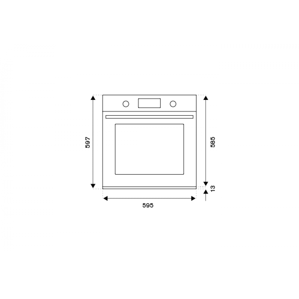 Духовой шкаф Bertazzoni F6011PROELX
