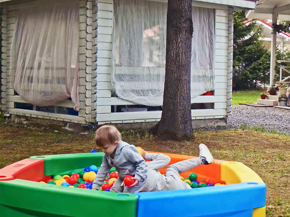 Песочница 6-х секционная Полимер-Групп(2200x1990x300см;24кг;) - арт.559243