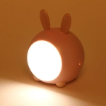 Светильник «Marmalade-Cute rabbit» LED цвет розовый USB