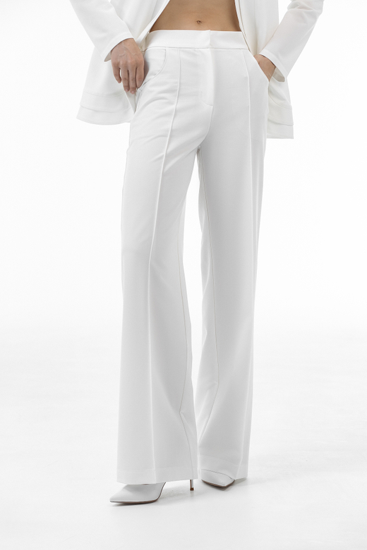 Брюки со стрелками из уплотненной поливискозы