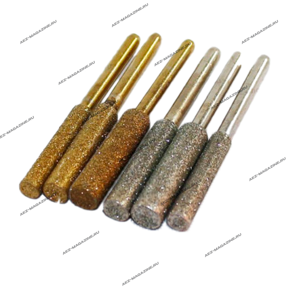 набор алмазных шлифовальных головок, заточка для цепей