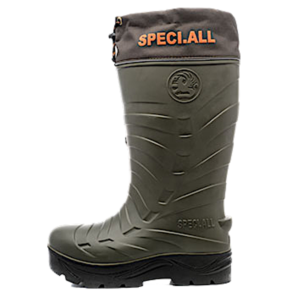 Сапоги Woodline / Speci.All ЭВА зимние c подошвой ПУ 920-100PW (-100°C) Олива/Чёрный Без шипов -