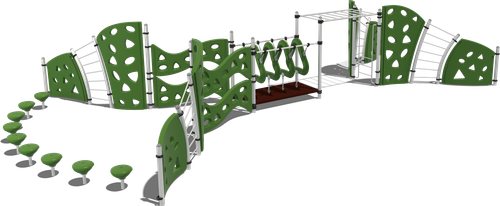 Игровой комплекс Сердолик (паттерн Papercut)