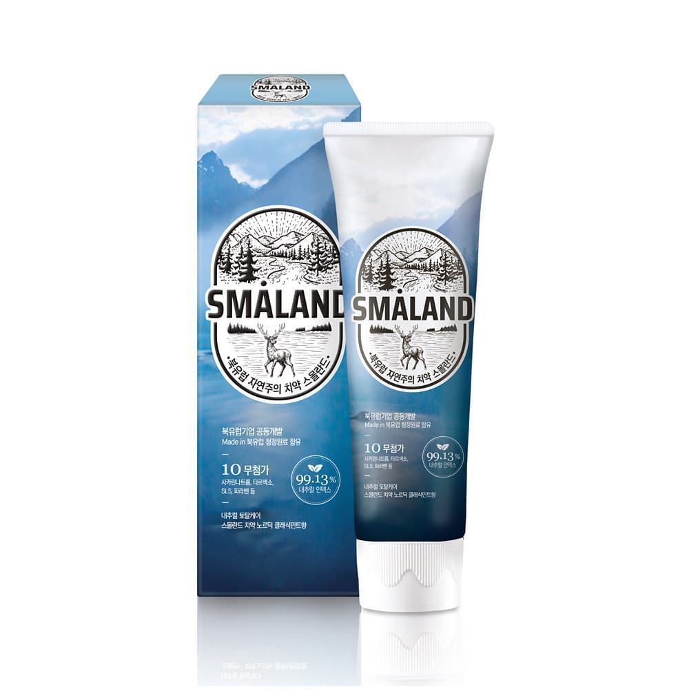 Зубная паста c экстрактом коры финской сосны SMALAND Nordic Natural Total Care 100 гр