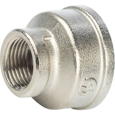 Муфта STOUT переходная никелированная 1"x1/2" ВР/ВР