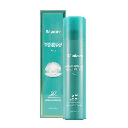 JMsolution Солнцезащитный спрей с экстрактом жемчуга / Marine Luminous Pearl Sun Protection Sun Spray SPF50+PA+++, 180 мл