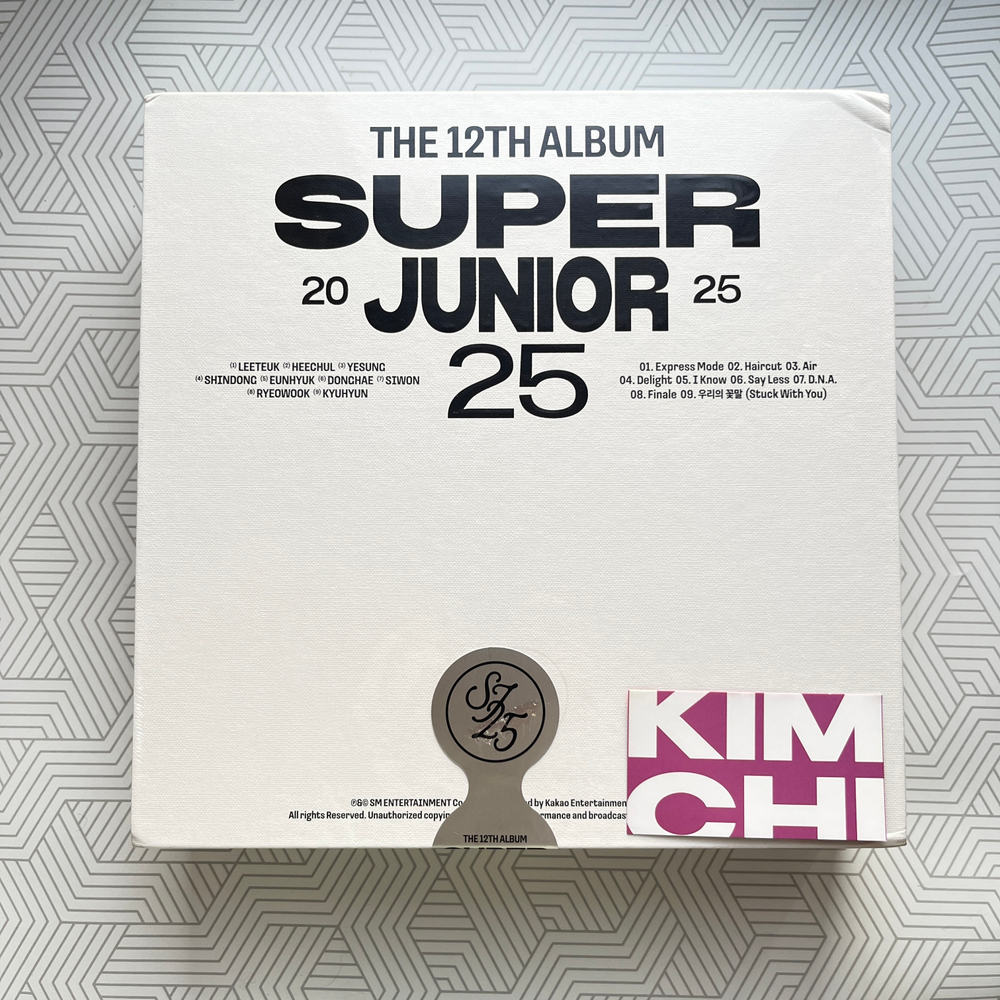 Альбом SUPER JUNIOR - Super Junior25 [25 ver.]