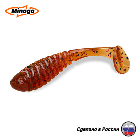 Силиконовая приманка "Minoga" COOPER 3,0"(6шт) 75мм, 2,5гр, цвет 003