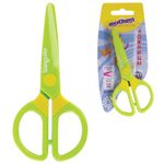 Ножницы ЮНЛАНДИЯ "МУЛЬТЯШКИ", 125 мм, с безопасными пластиковыми лезвиями, ассорти, 236983