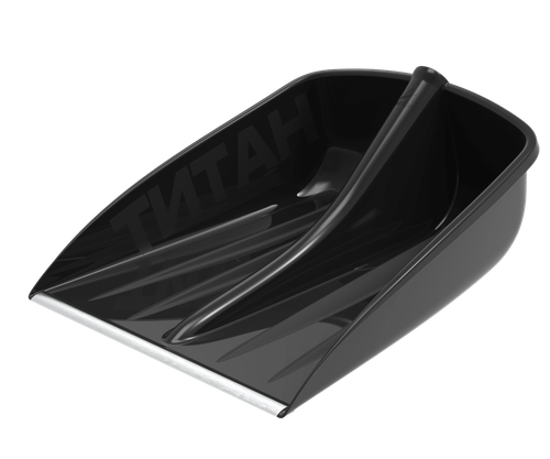 Ковш лопаты Титан АльтПласт (470х360мм) с металлической планкой