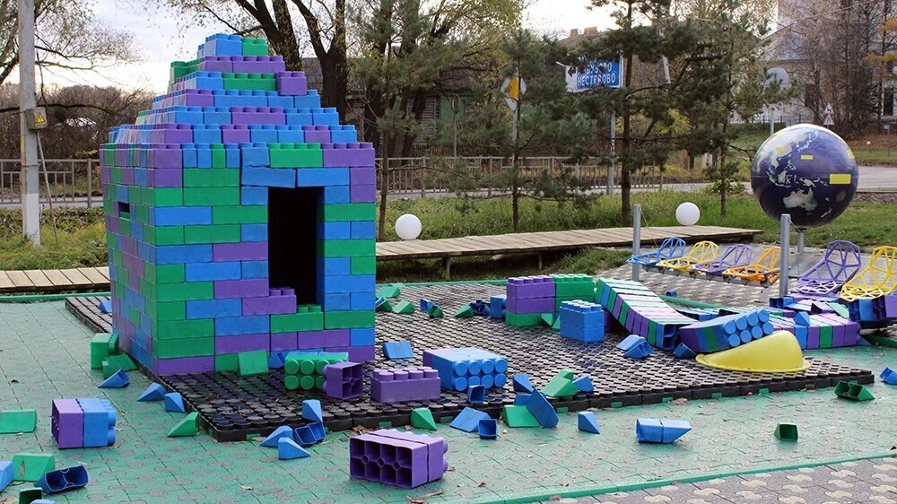 Набор GigoBloks Outdoor 15" L - 567x432 см