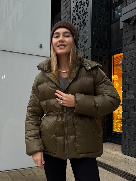 Пуховик BAE лак хаки