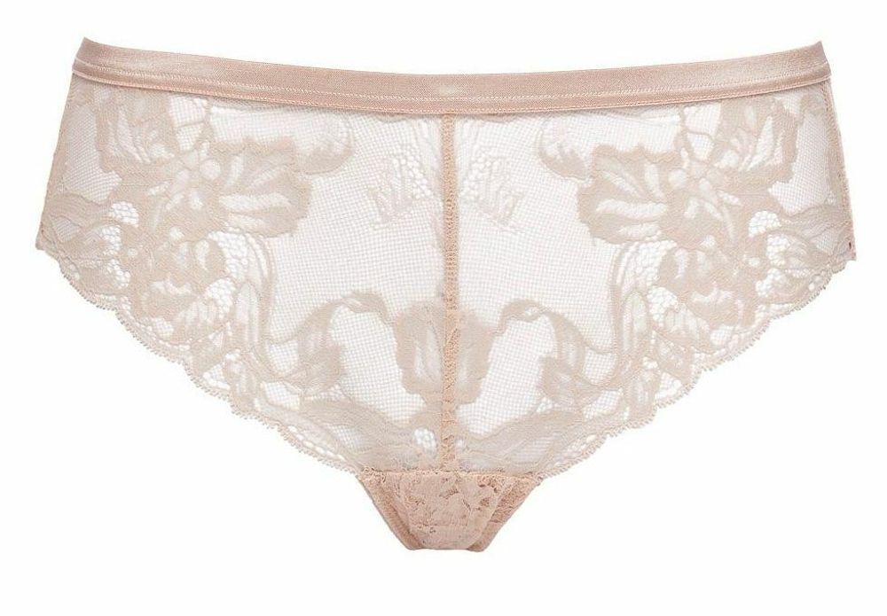 Телесные трусики-бразилиана Sublime (Размер: 40) (Цвет: телесный)