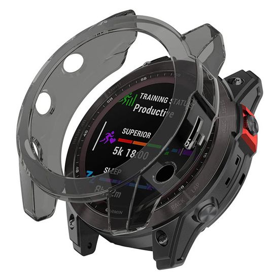 Защитный бампер чехол для часов Garmin Fenix 7X, Tactix 7 / 7 Pro, Enduro 2 силиконовый