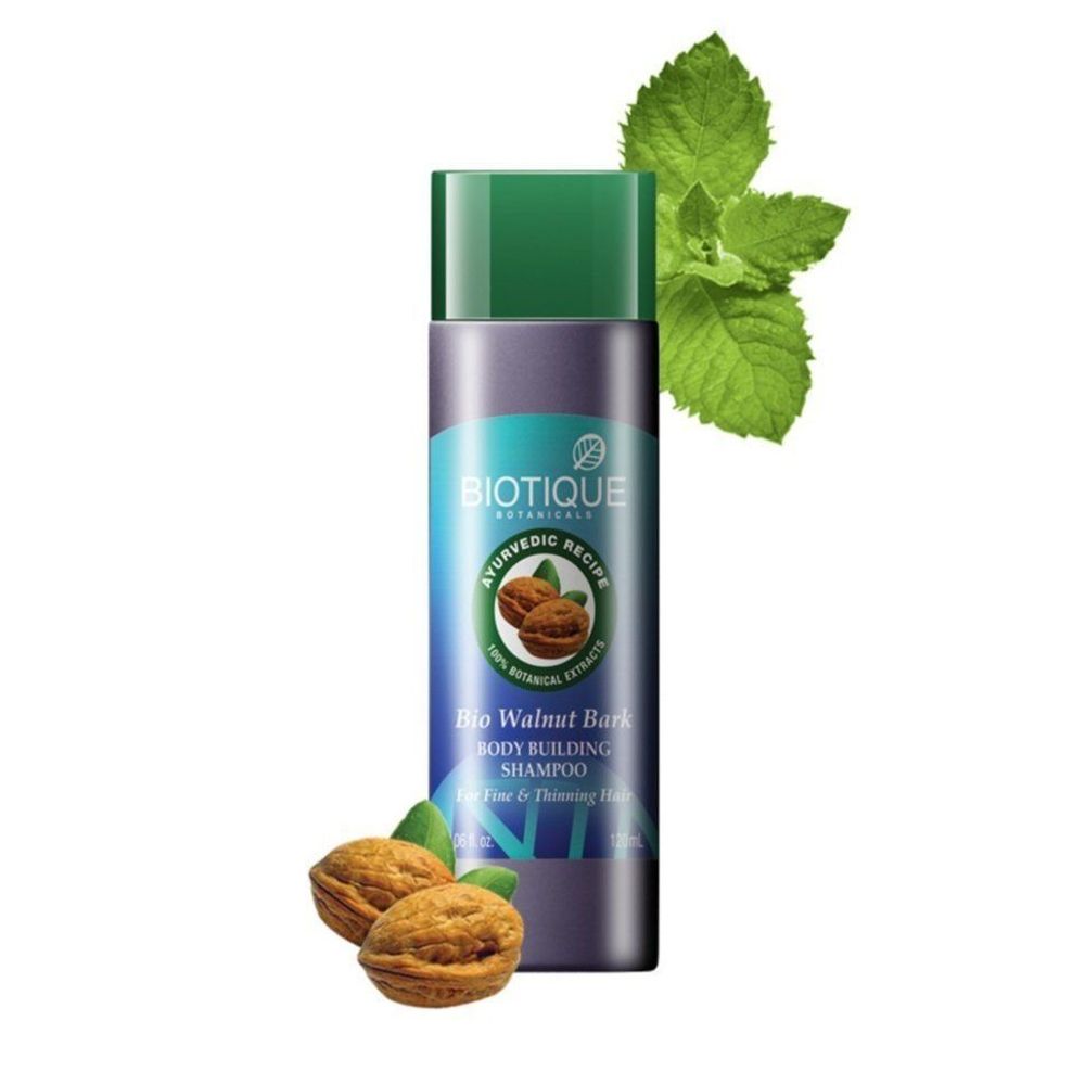 Шампунь для волос Biotique Walnut bark, 120 мл