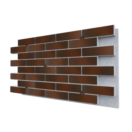 Негорючая термопанель ППС PRO Paradyz Cloud Brown Elewacja 0,60 м², 1020x600 мм