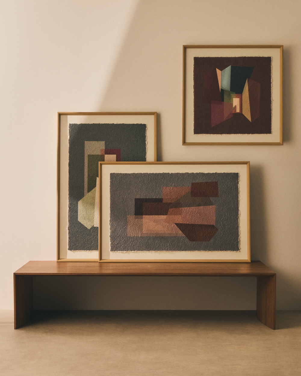 Картина Veluni из переработанной бумаги 60 x 90 см