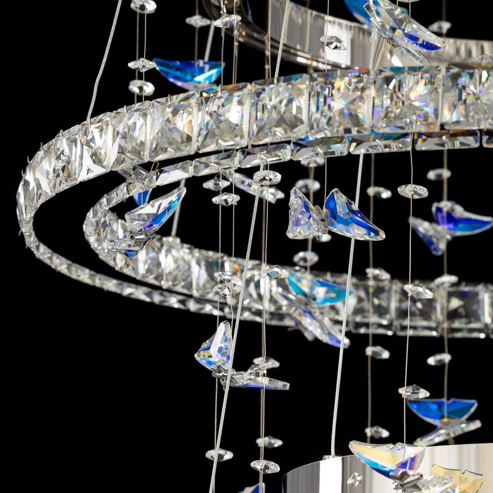 Citilux ETERA CL322090 LED Люстра хрустальная с пультом