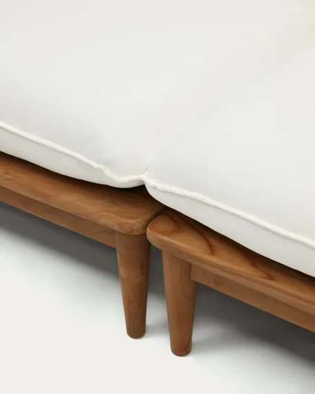 Комплект из 2 модульных кресел Portitxol из массива тика