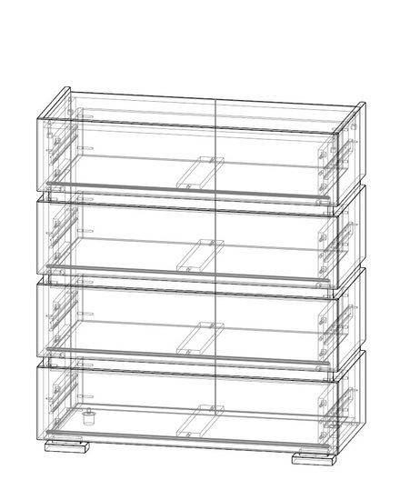 Комод ВЕКТ-4