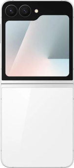 6.7" Смартфон Samsung Galaxy Z Flip7 FE 8/128Gb,  SM-F761B,  NFC,  AMOLED,  120Гц,  4000мAч,  белый