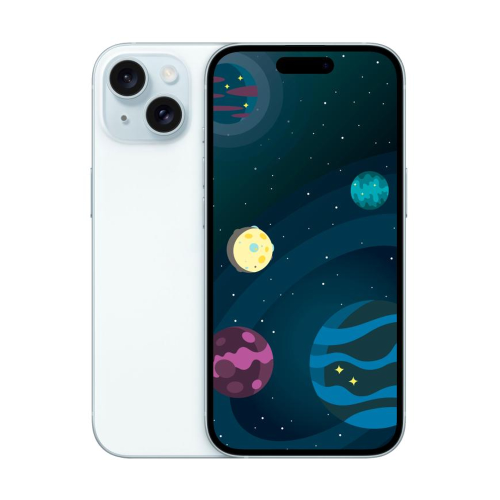Смартфон Apple iPhone 15 256 ГБ (Голубой | Blue)