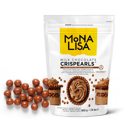 Драже молочный шоколад Callebaut Crispearls, 100 г