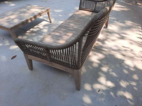 Комплект уличной мебели Pelican, массив акации, алюминий