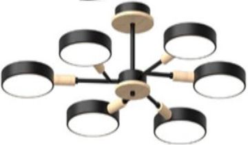 Потолочный cветильник LED4U L3218-740 BK