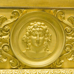 Антикварные Каминные/Кабинетные часы в стиле Ампир