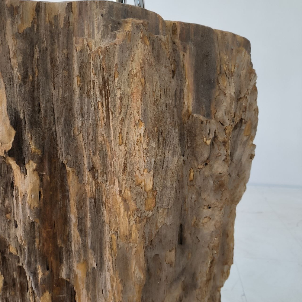 Раковина напольная из окаменелого дерева ODN-04182 (57*51*90)