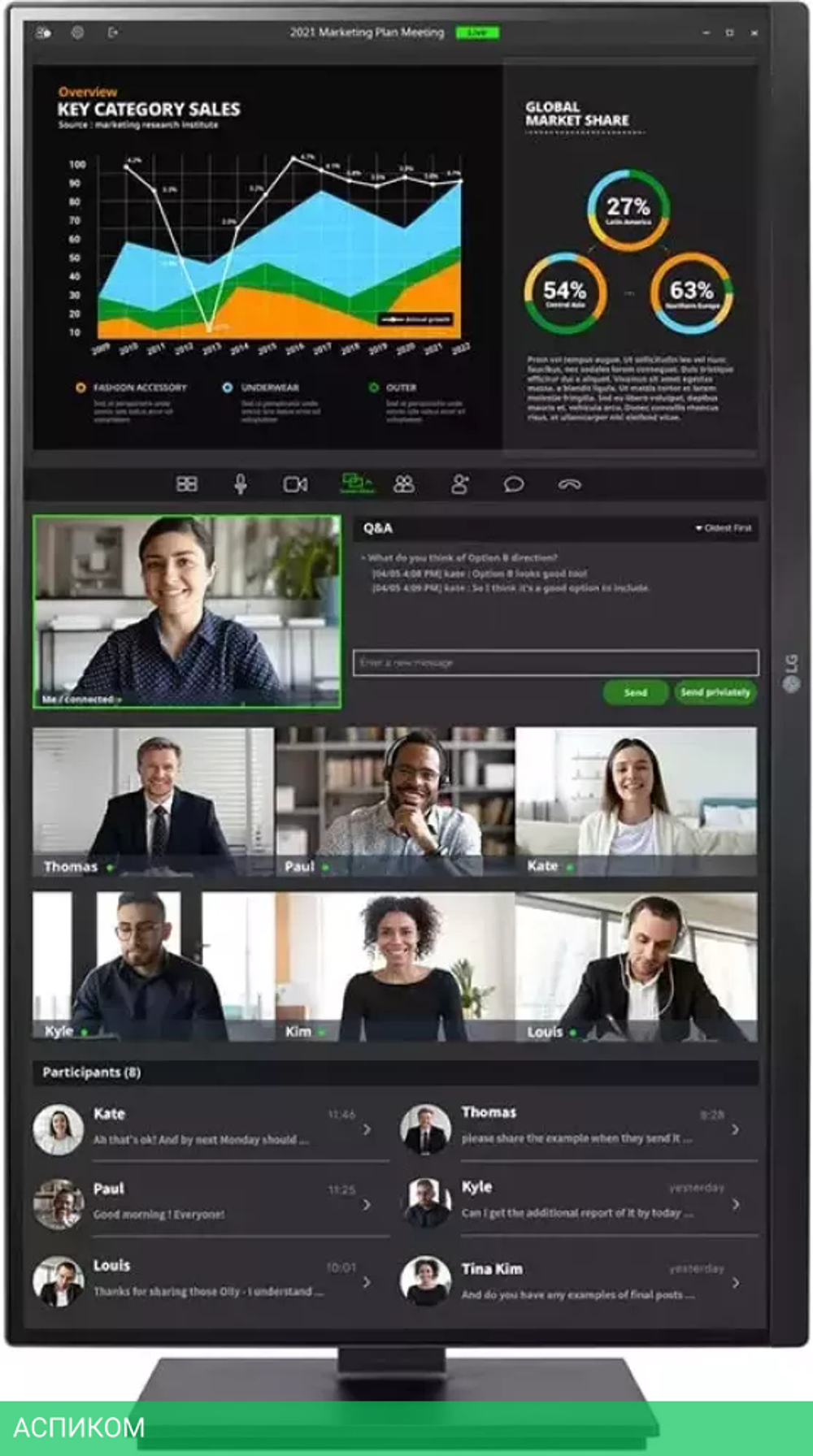 Монитор LG 27BQ75QC-B