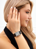 Часы кварцевые Vega, серебристые