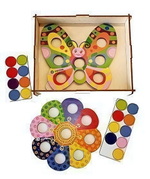 Игра-мозаика "Бабочка с Цветочком"