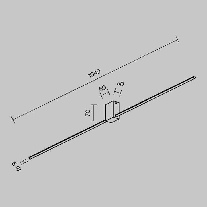 Бра Maytoni Technical Pars C071WL-L12B3K