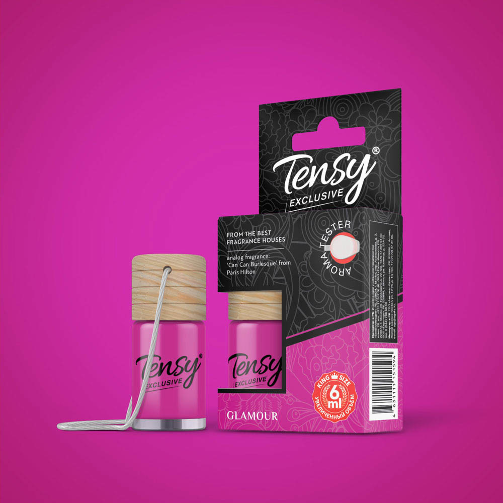 Ароматизатор "Tensy" подвесной бутылочка (эксклюзив) ГЛАМУР